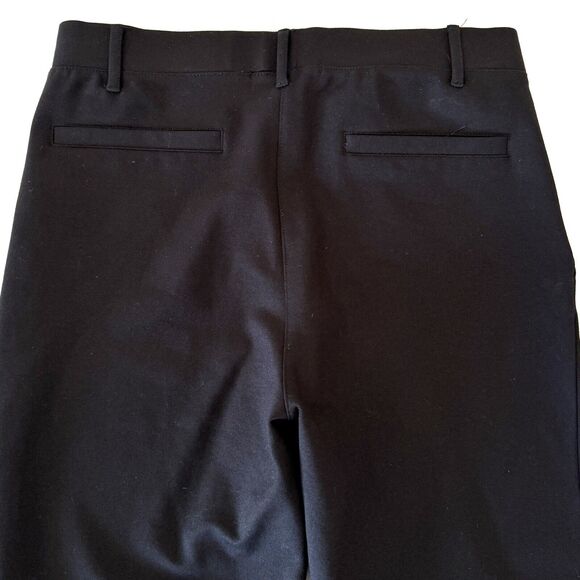 Quince Women’s Ultra-Stretch Ponte Knit Straight Leg Pant Black - Picture 11 of 11